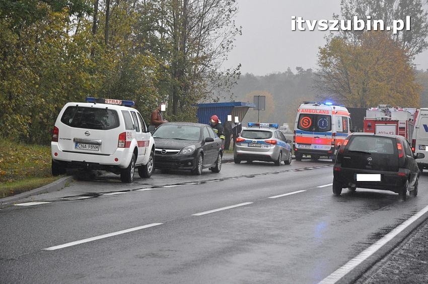 Na drodze krajowej nr 5 w miejscowości Dąbrówka Słupska...