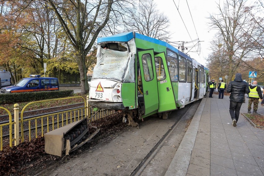 Wypadek tramwajów w Szczecinie przy ul. Żołnierskiej