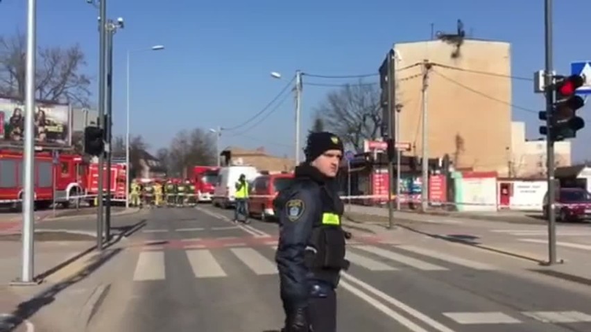 Wybuch na Dębcu w Poznaniu: Policjanci przejęli teren gruzowiska. Rozpoczynają oględziny