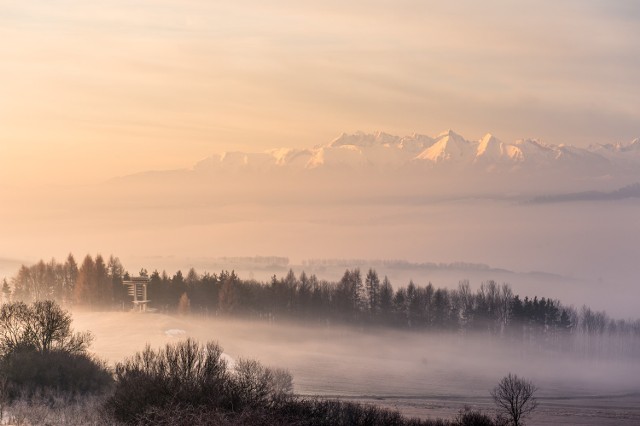 Niesamowity widok na Tatry