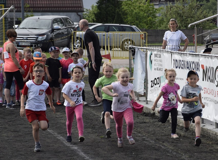 Maraton miasteckich przedszkolaków