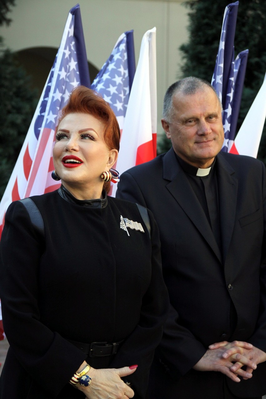 Georgette Mosbacher, ambasador USA w Polsce, wzięła udział w...