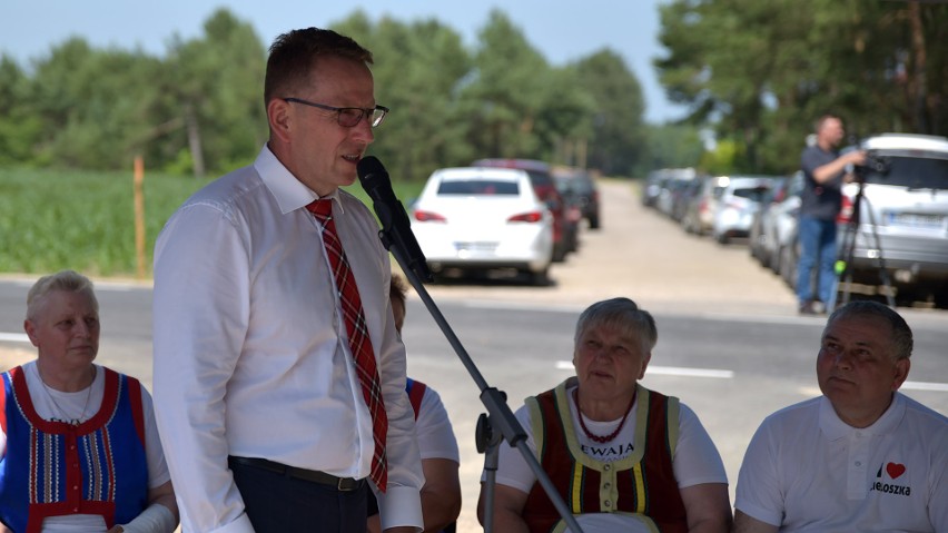 Powiat kolneński. Oficjalnie otwarto po modernizacji kolejny odcinek drogi powiatowej