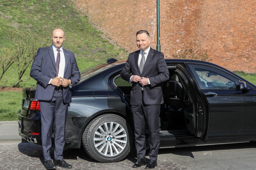 Prezydent Andrzej Duda przyjechał na Wawel