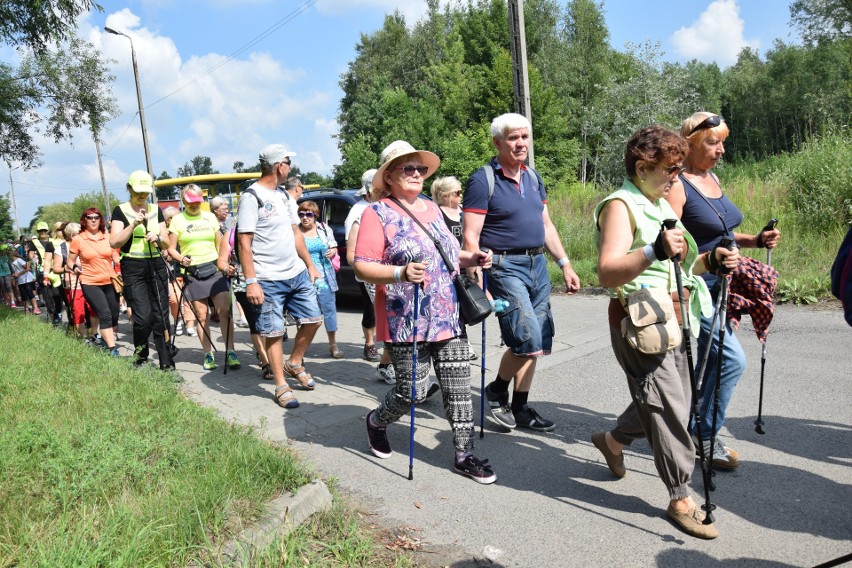 Marsz nordic walking w Zawierciu