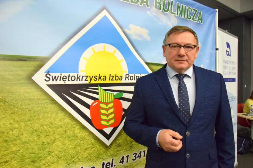 Stanisław Stanik, prezes Świętokrzyskiej Izby Rolniczej...