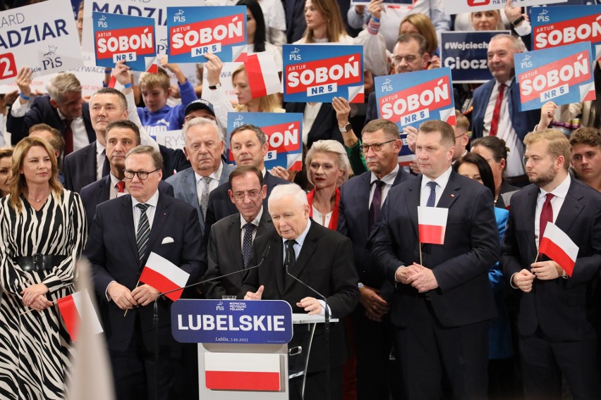 Trwa wojewódzka konwencja PiS. Jarosław Kaczyński: Opozycja wije się jak piskorz na patelni