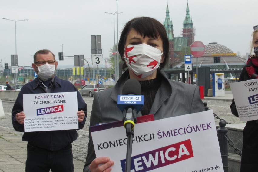 Zawsze z pracownikami - przekaz Nowej Lewicy na Międzynarodowe Święto Pracy. W Kielcach konferencja zamiast pierwszomajowego pochodu WIDEO 