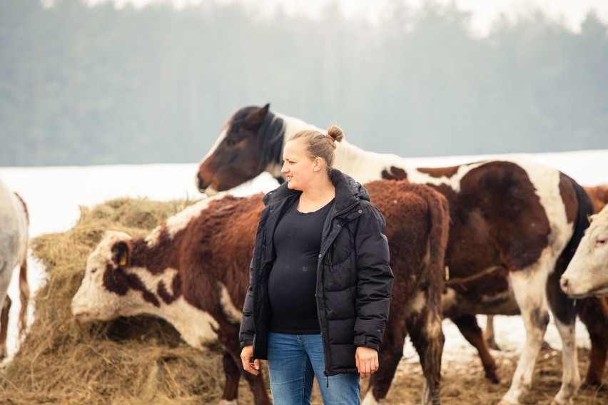 Emilia Korolczuk z programu "Rolnicy. Podlasie" jest w...