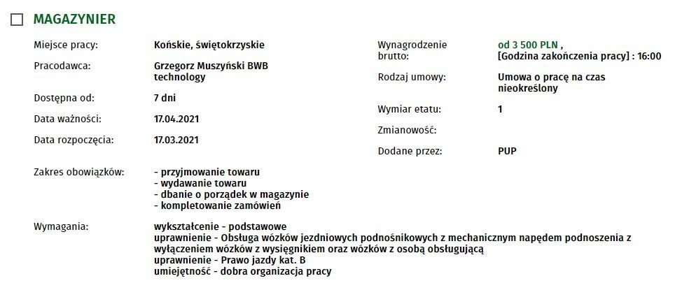 Jest naprawdę dobrze płatna praca w powiecie koneckim. Zobacz oferty pracy z najwyższymi zarobkami [TOP 20] - Echo Dnia Świętokrzyskie