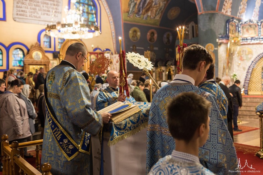 Hajnówka. Sobór św. Trójcy. Święto Ikony Przenajświętszej...