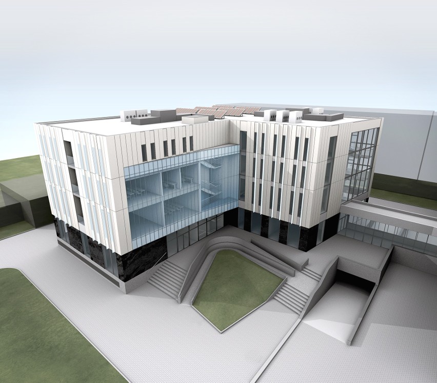 Kraków. Tak będzie wyglądał nowy budynek Wydziału Fizyki i Informatyki Stosowanej AGH [WIZUALIZACJE]
