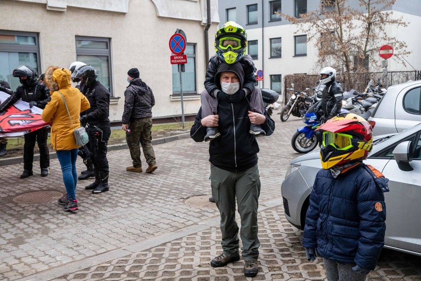 Akcja wsparcia motocyklistów dla chorego kolegi bardzo...