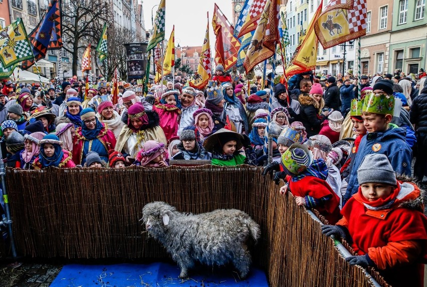 Orszak Trzech Króli w Gdańsku.