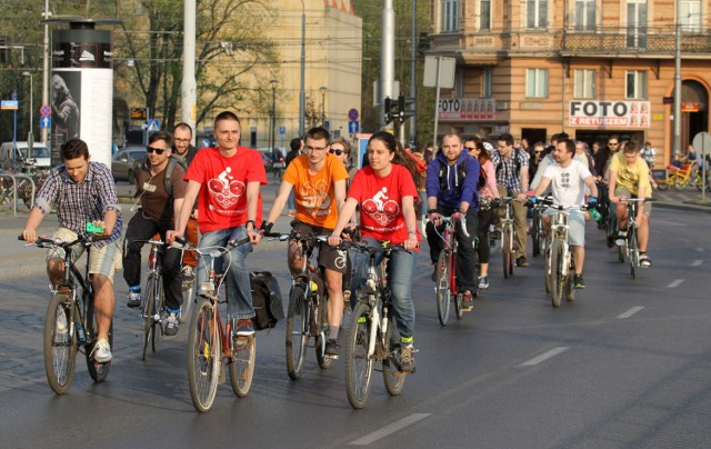 W sobotę rowerzyści przejadą przez centrum Wrocławia