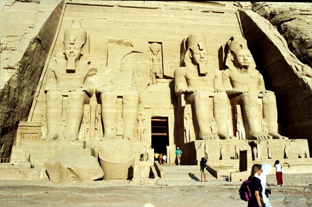 Abu Simbel w Egipcie