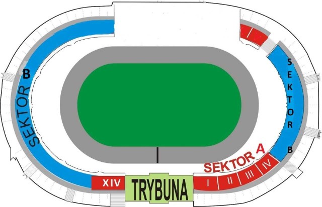 Z uwagi na przebudowę stadionu przy ulicy Sportowej, w sezonie 2019 kibice nie będą mogli zasiąść na trybunie na prostej przeciwległej do startu