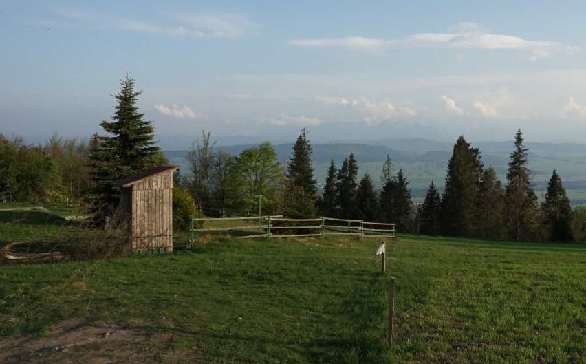 Wychodek z najpiękniejeszym wiodkiem na Tatry, Ochotnica...