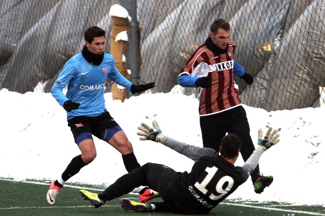 Sparing: Cracovia - Garbarnia Kraków 4:3