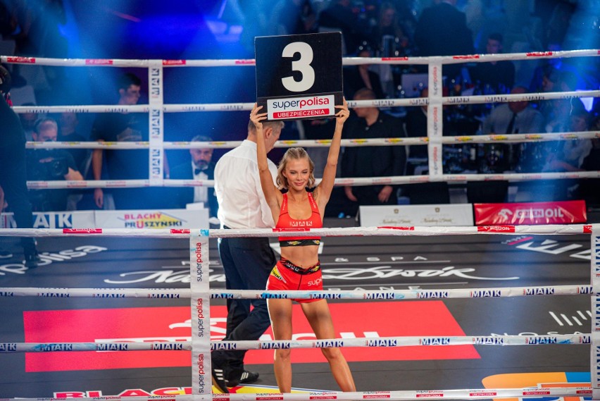 Ring Girls na gali Knockout Boxing Night w Zakopanem