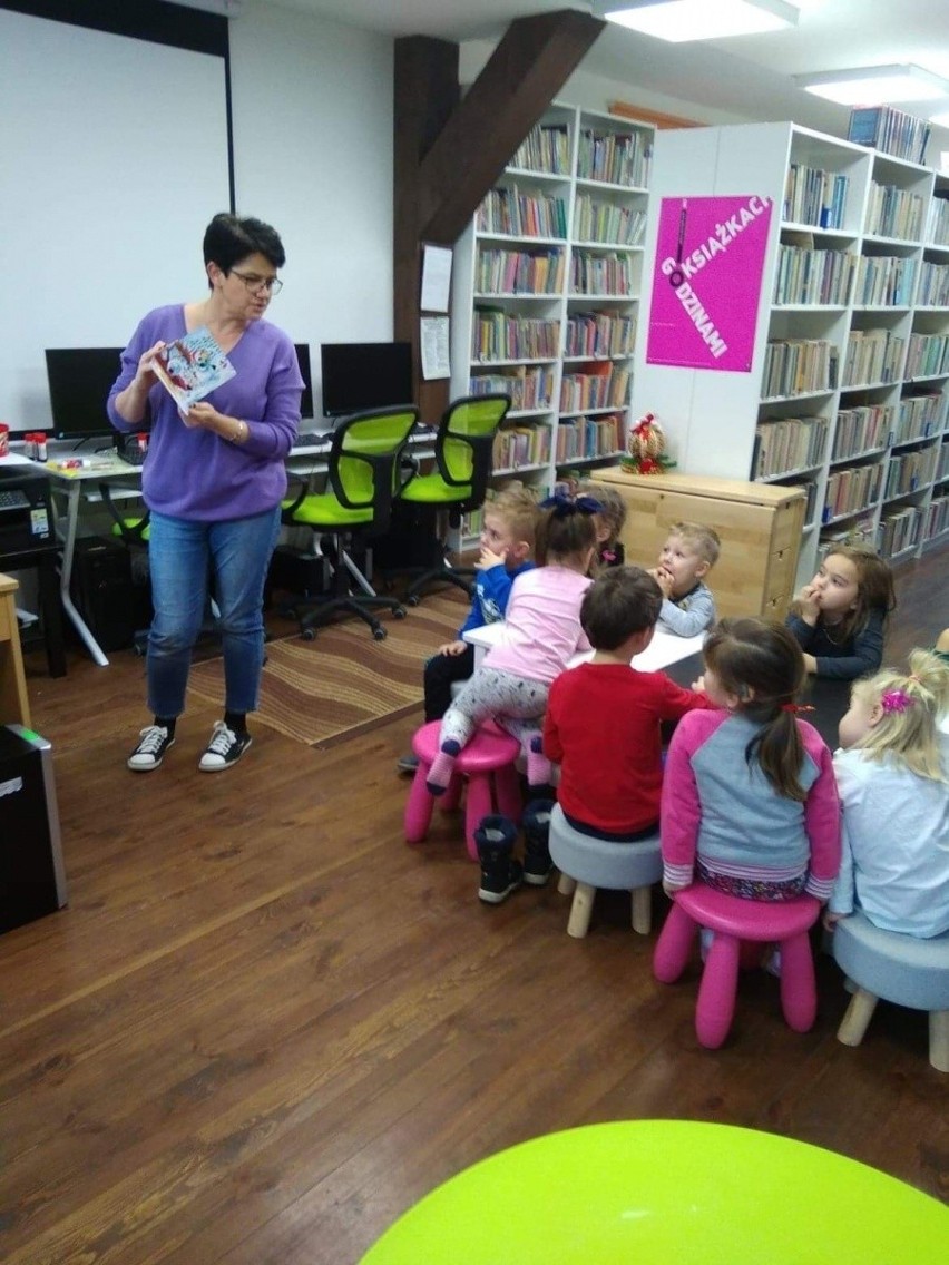 W filii bibliotecznej w Grabowie nad Wisłą odbyło się...