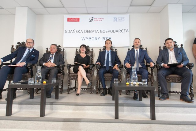 Sześcioro kandydatów na stanowisko prezydenta Gdańska spotkało się 10.09. w debacie zorganizowanej przez pomorskich przedsiębiorców