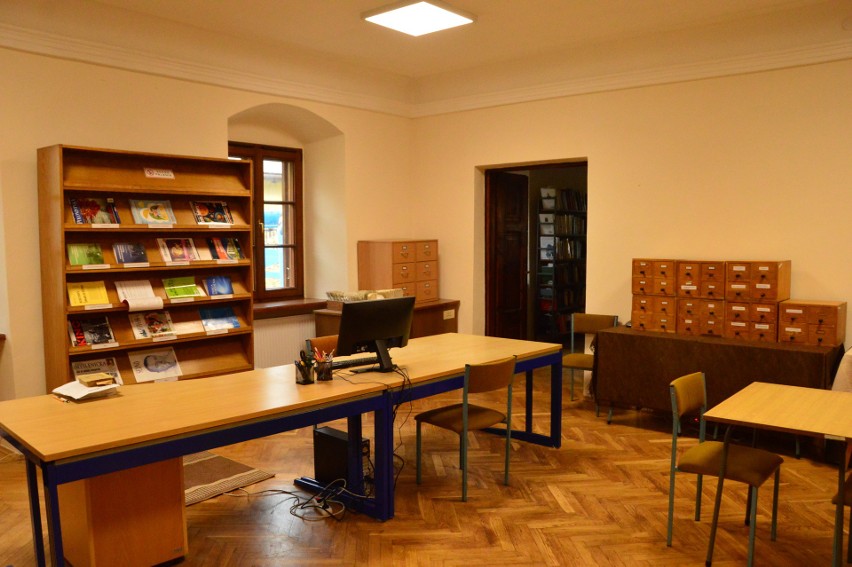 Biblioteka Pedagogiczna w Myślenicach po remoncie