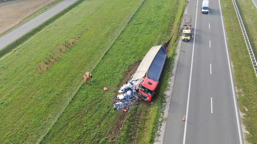 Wypadek na autostradzie A1