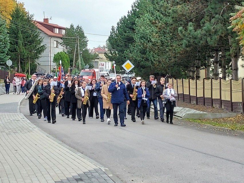 Po mszy i uroczystym przemarszu  dalsza część uroczystości...