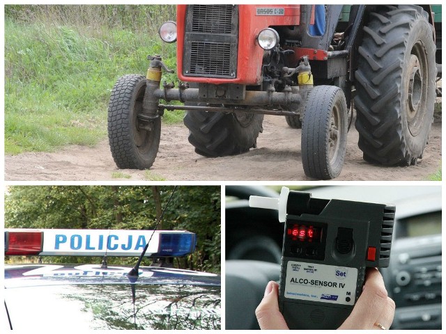 Pijanemu traktorzyście grozi kara nawet do 2 lat pozbawienia wolności