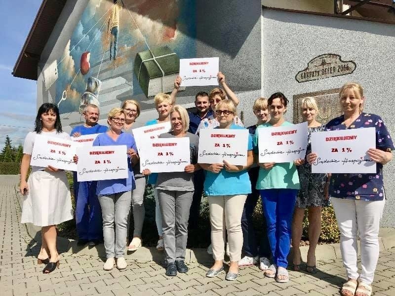 Dzięki 1 proc. podatku Sądeckie Hospicjum otrzymało rekordową kwotę