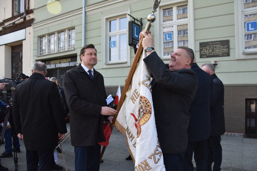 Migawki z obchodów 42. rocznicy Bydgoskiego Marca w...