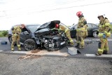 Poważny wypadek na Dolnym Śląsku. Brało w nim udział aż 11 osób, a cztery z nich są ranne