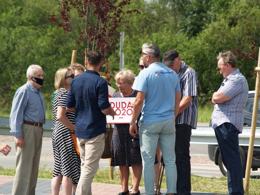 Kandydat na prezydenta RP Rafał Trzaskowski w Ostrołęce,...