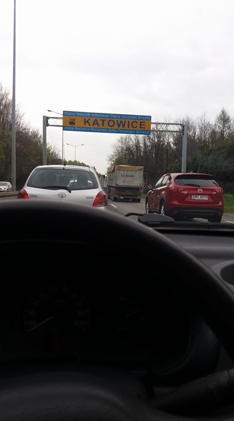 Katowice: Zablokowana DK81 w Piotrowicach. Korek na kilka kilometrów