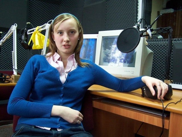 Ania Pawluk, szefowa Młodzieżowej Rady Miasta w Oleśnie