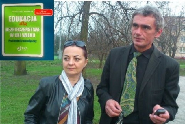 Małżonkowie: Laurencja i Dariusz Piaseccy napisali poradnik dla nauczycieli edukacji dla bezpieczeństwa.