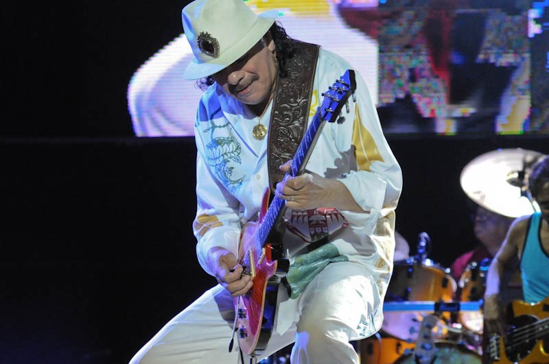 Carlos Santana w Dolinie Charlloty w 2013 roku