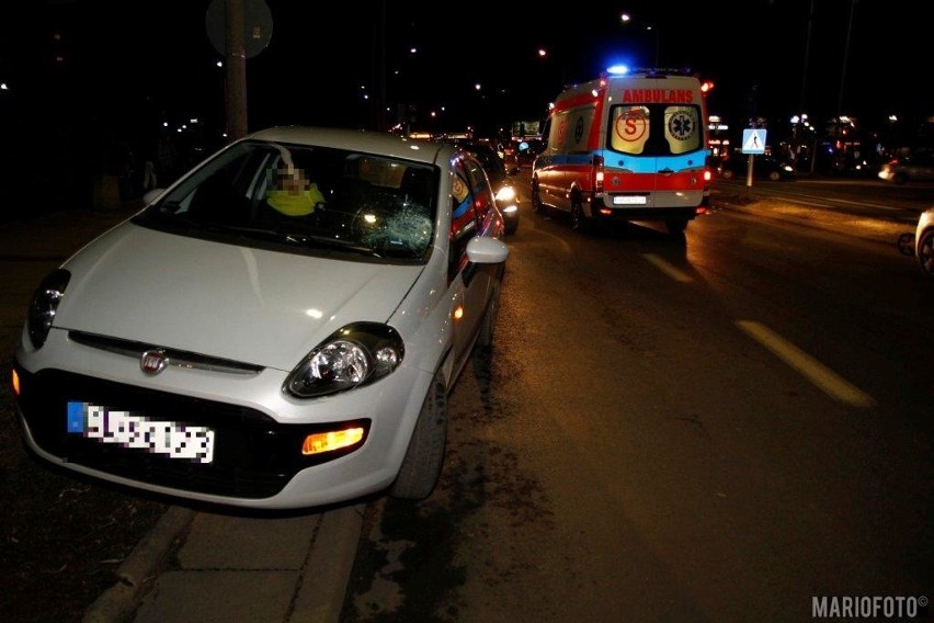 Do wypadku doszło na skrzyżowaniu ulic Prószkowskiej i...