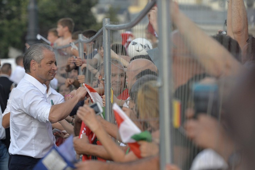 Kibice gorąco powitali reprezentację Węgier