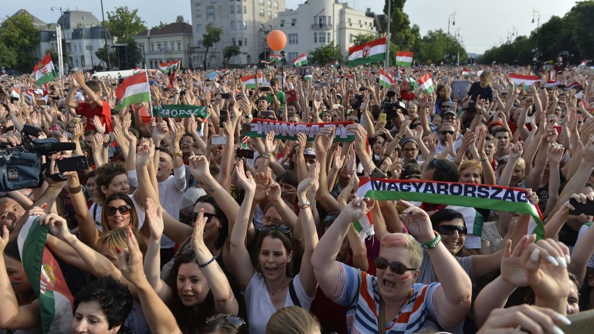 Kibice gorąco powitali reprezentację Węgier