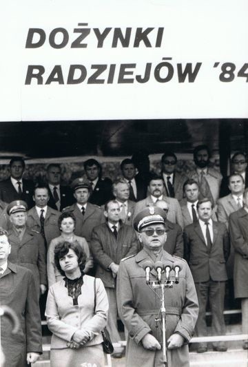 Dożynki centralne w Radziejowie  1984 r.