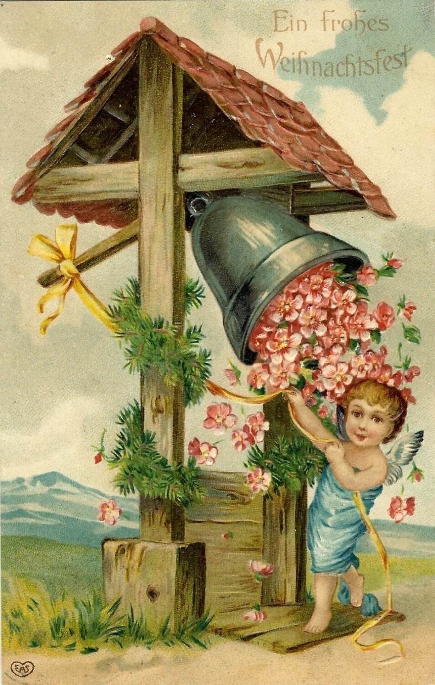 Boże Narodzenie na pocztówkach sprzed 100 lat. Wyjątkowa kolekcja. Zdjęcia