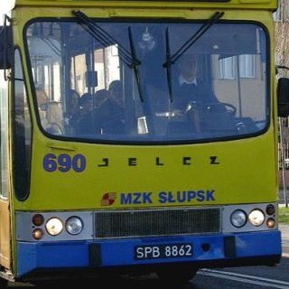 Autobus słupskiego MZK.