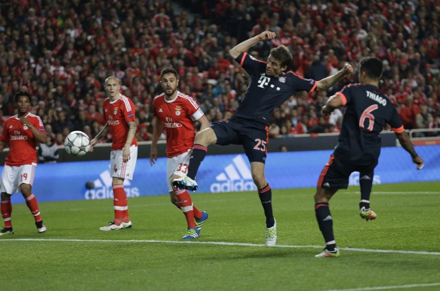 Walka o półfinał Ligi Mistrzów była bardzo zacięta. Ostatecznie Bayern pokonał rywala w dwumeczu 3:2, ale w Lizbonie było 2:2.