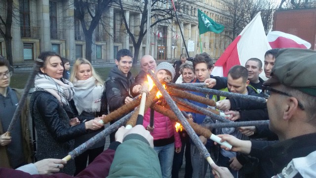 Marsz Żołnierzy Wyklętych w Katowicach Uczcili pamięć Żołnierzy Wyklętych