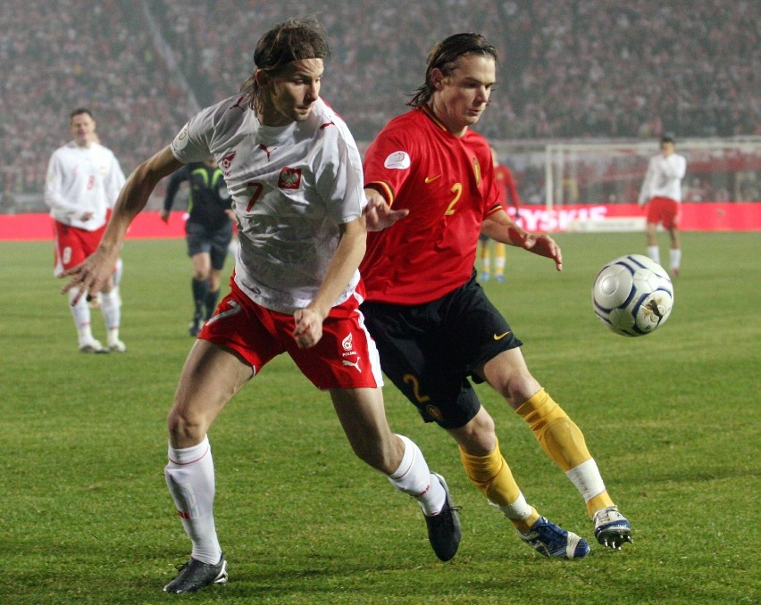 17.11.2007 chorzow stadion slaski mecz eliminacji me...