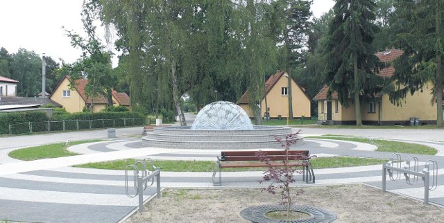 Tak wygląda teraz, po zakończeniu inwestycji, centrum Podgrodzia, dzielnicy Nowego Warpna.