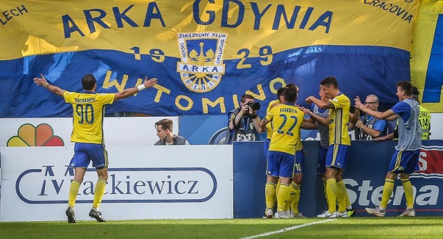 Na zdjęciu: piłkarze Arki Gdynia