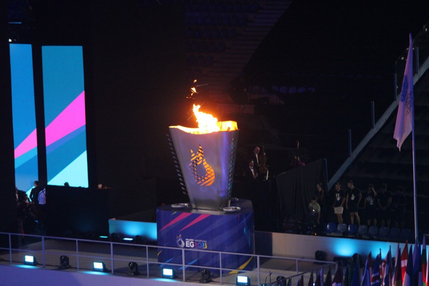 Po godzinie 23 zapłonął znicz III Igrzysk Europejskich